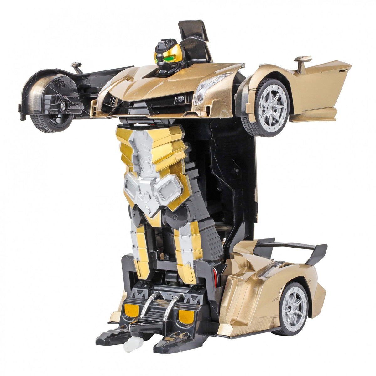 Kidplokio 2 in 1 Transforming Toys Robot RC Car Lights Sounds Boys Ages 3 and Up, view 8