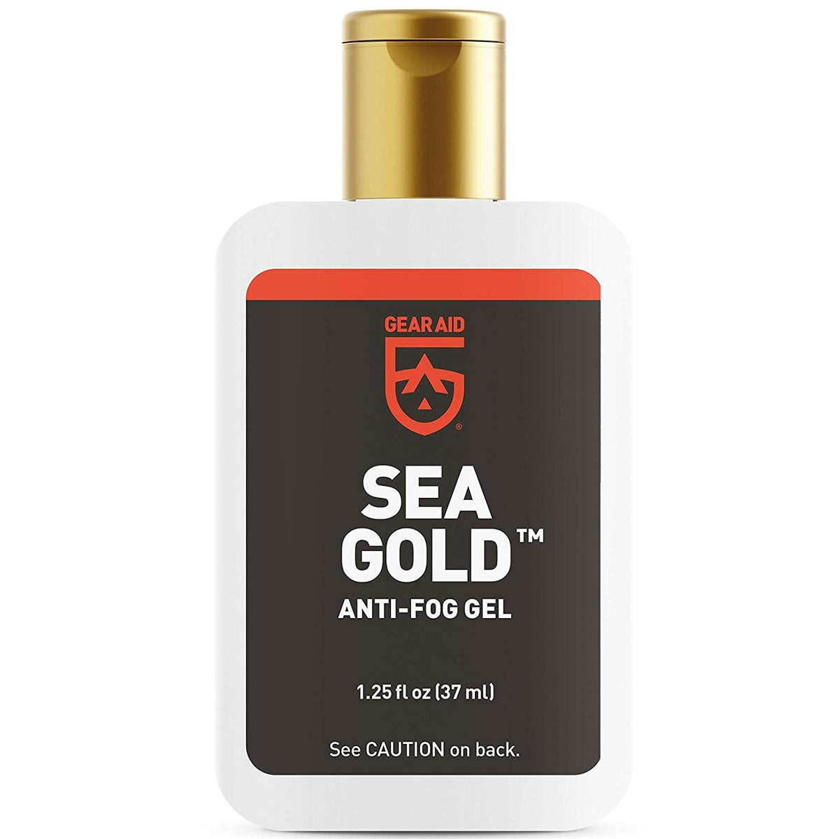 Sea Gold Anti Fog Gel Mask Visor Cleaning Solution Outdoor - 1.25oz bottle front label