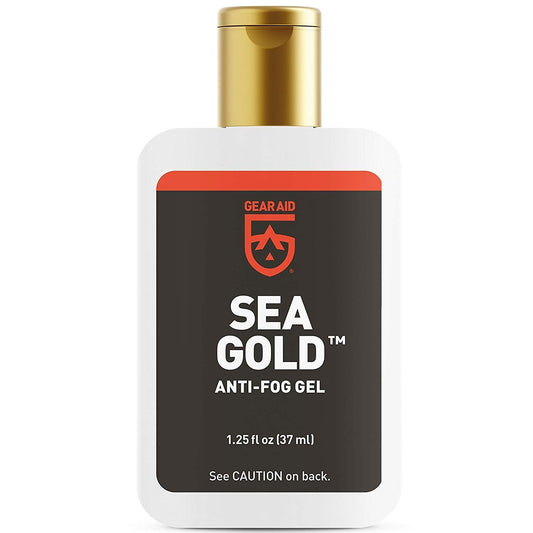 Sea Gold Anti Fog Gel Mask Visor Cleaning Solution Outdoor - 1.25oz bottle front label