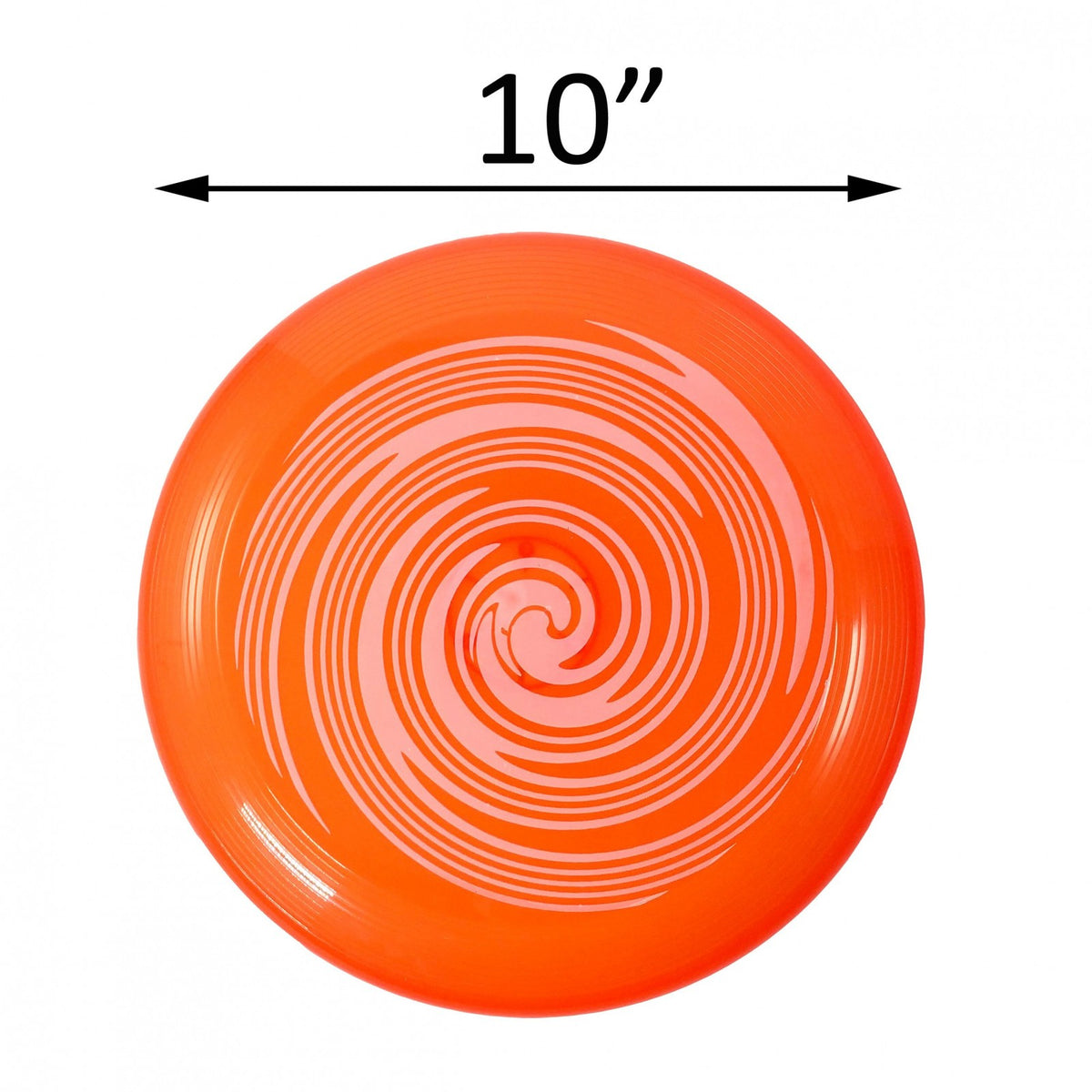 Kidplokio Light Up 10 Inch Flying Disc Kids Outdoor Summer Toy - Orange, view 5