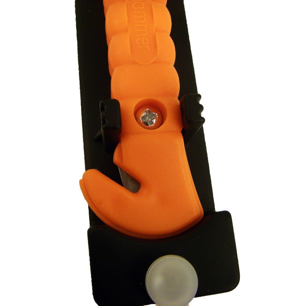Emergency Hammer Window Punch and Seat Belt Cutter, view 3
