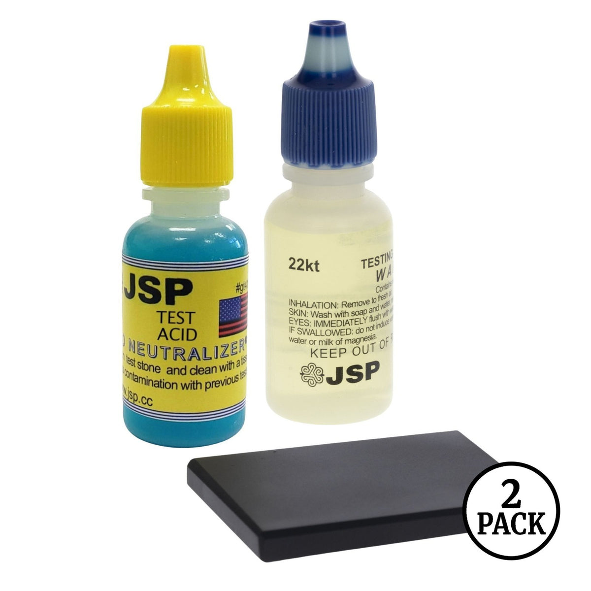 2 ToolTreaux 22 karat gold testing kit acid solutions and stone neutralizers in packaging