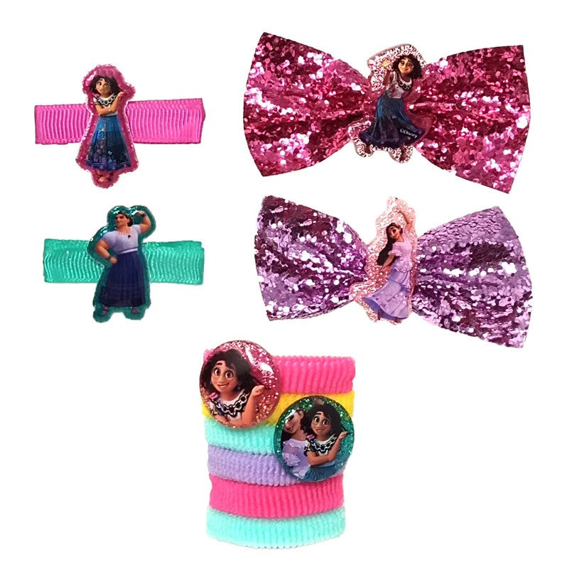 2 Pack Disney Encanto 10pc Girls Hair Accessory Backpack Dress Up Bows Age 3+, view 9