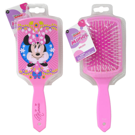 Girls Cartoon Paddle Detangling Hair Brush Minnie Mouse Barbie Lilo & Stitch, view 2