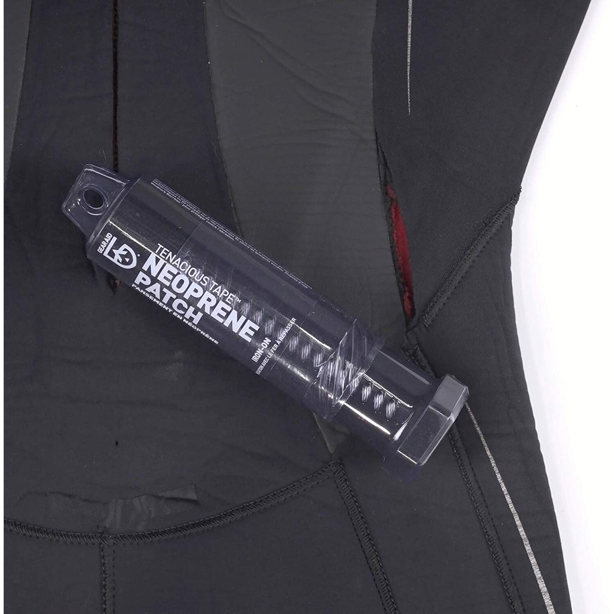 Iron Mend Fabric Maintenance Kit for Scuba Diving Wetsuit Drysuit Repair - Black, view 4