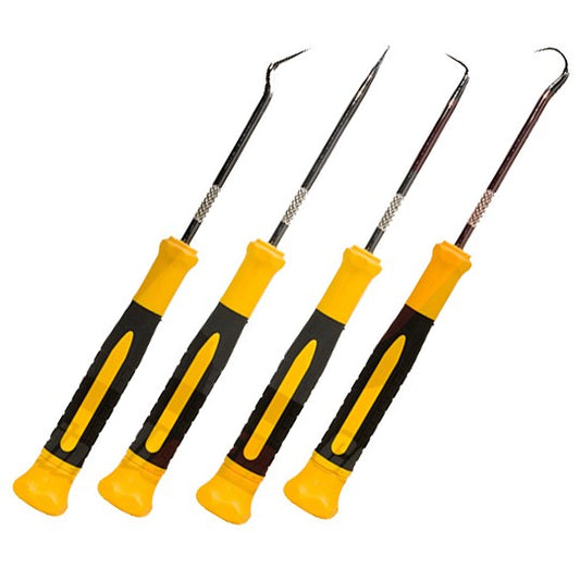 ToolTreaux mini hook and pick set, four precision cleaning and hobby tools