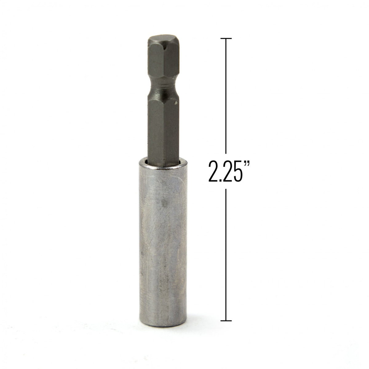 10 Pack of .25in Hex Shank Magnetic Bit Extension Holder for Power Tools, view 6