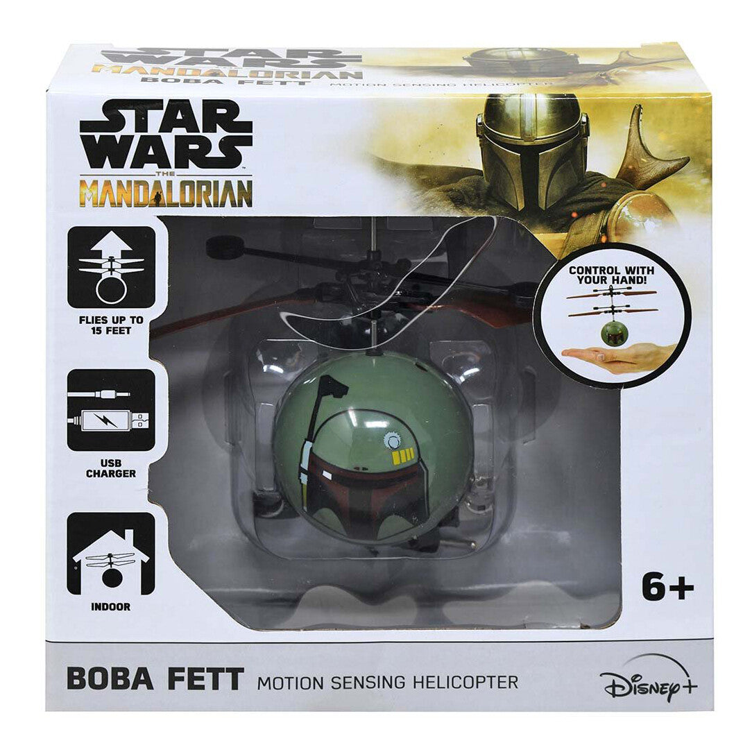 2 Pack Star Wars UFO Ball Helicopter Mandalorian Yoda Stormtrooper Kids Toy, view 3