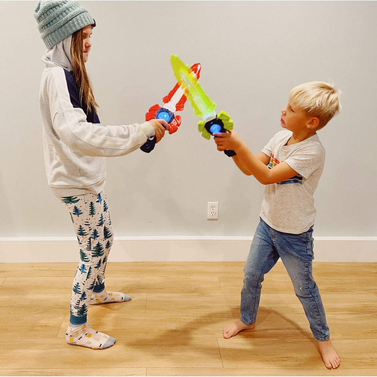 Kidplokio 2pc Space Gift Bundle Toy Sword and Superhero Cinch Bag  (2 Colors), view 14