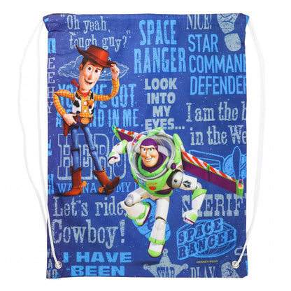 2 Pack Toy Story 19pc Cinch Bag Backpack Sticker Sheet Earrings Gift Bundle, view 9