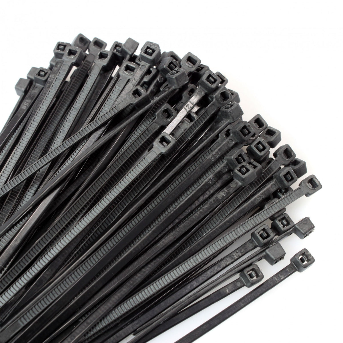 2 Pack Universal Home 100 Count 4" Cable Wire Hose Zip Ties