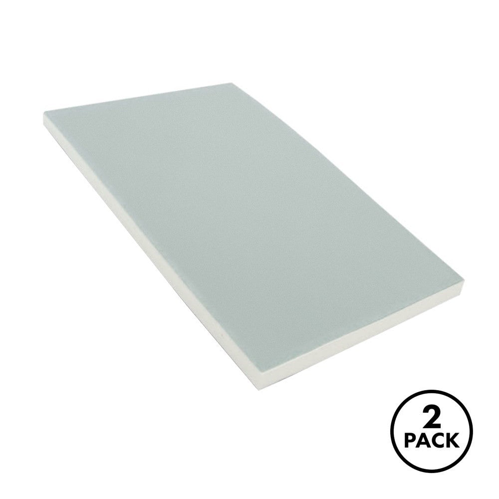 Two pads of dissolving presidential paper memo pads side by side.
