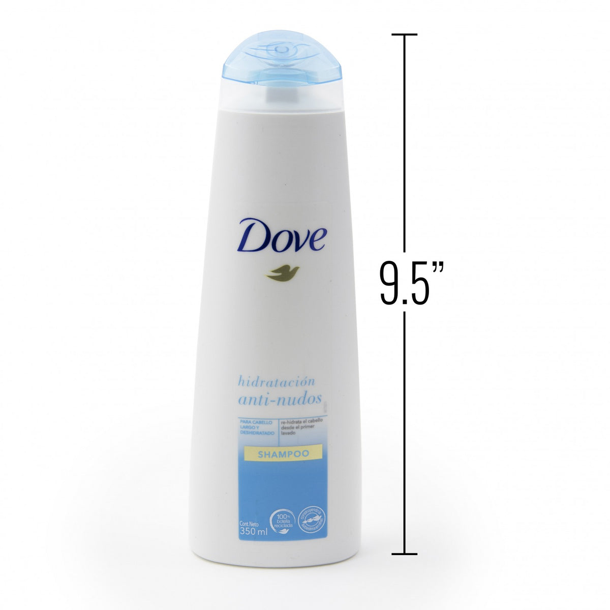 Dove Hair Care Anti Knot Hydration Formula Shampoo 350mL 12 Ounce Bottle, view 5