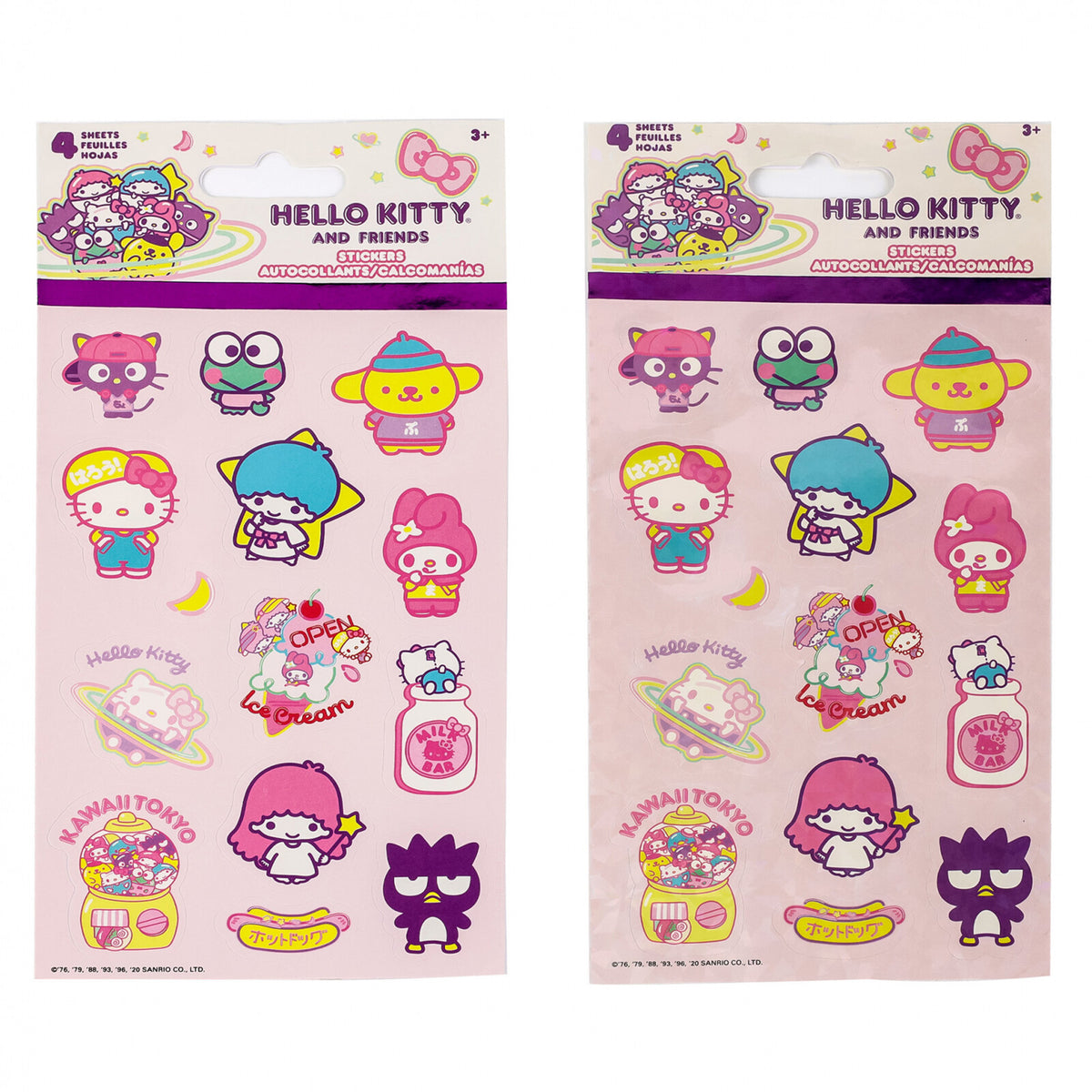 Licensed Kids Cartoon 4pc Cute Sticker Sheets Stationery Set (Many Characters), view 7