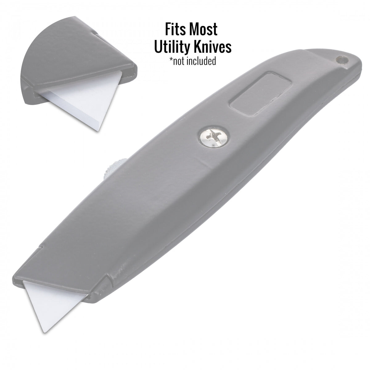 10-Pack Ceramic Utility Knife Razor Blades for Box Cutter Replacement Blades, view 30