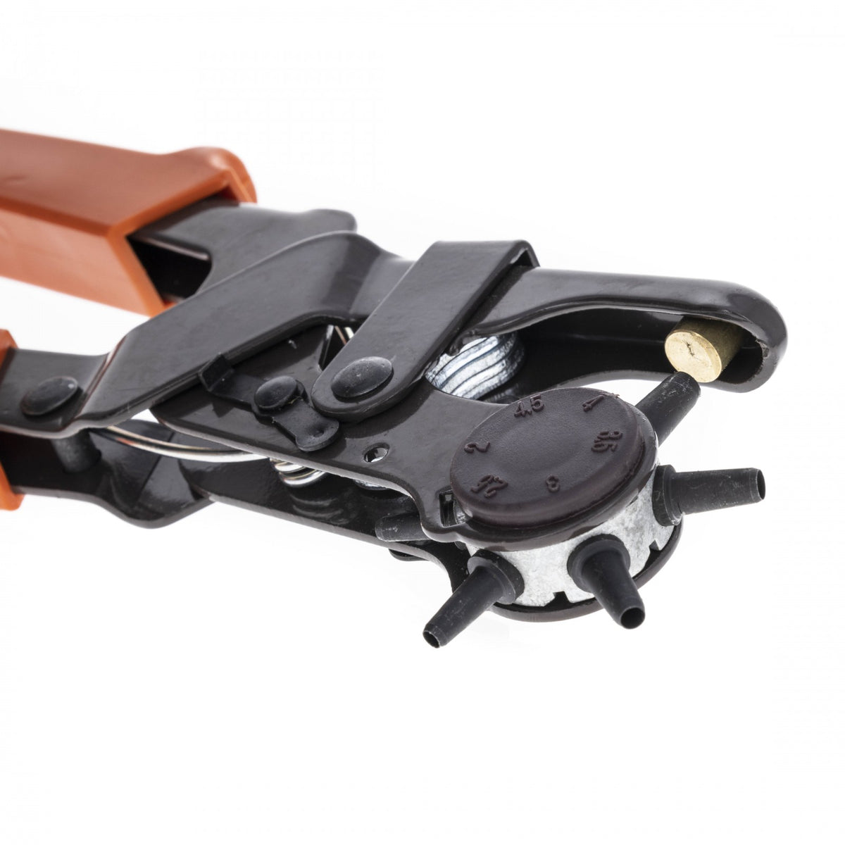 ToolTreaux 9 Inch Heavy Duty Revolving Leather Hole Punch Tool 2.0-4.5mm, view 6