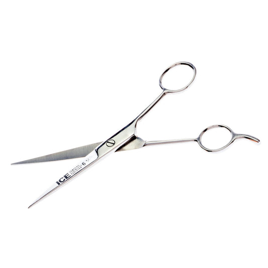 Tempered stainless steel barber scissors in multiple sizes