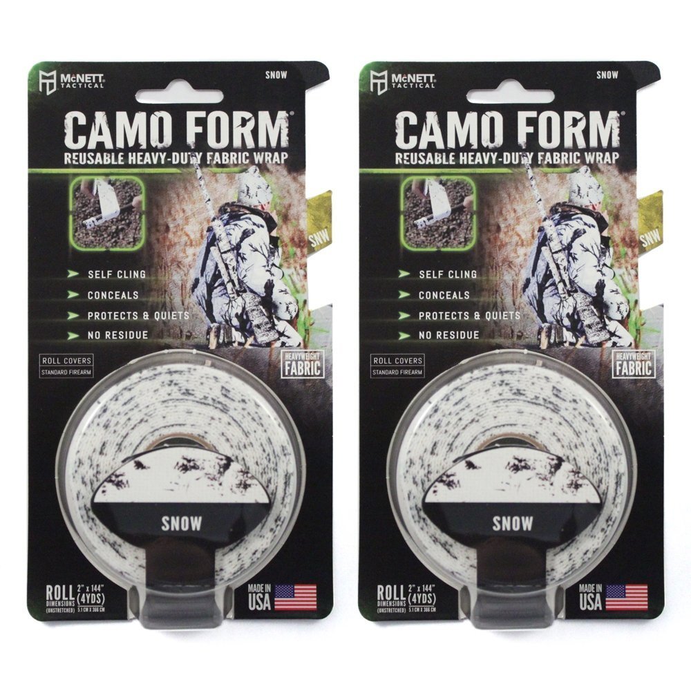 2 Pack GEAR AID Camo Form Self-Cling Reusable Gun Wrap 2" x 144" Various Colors, view 5