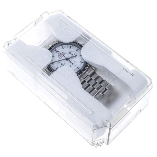 ToolTreaux Clear Plastic Watch Case Coffin Travel Essentials Jewelry Organizers, view 2