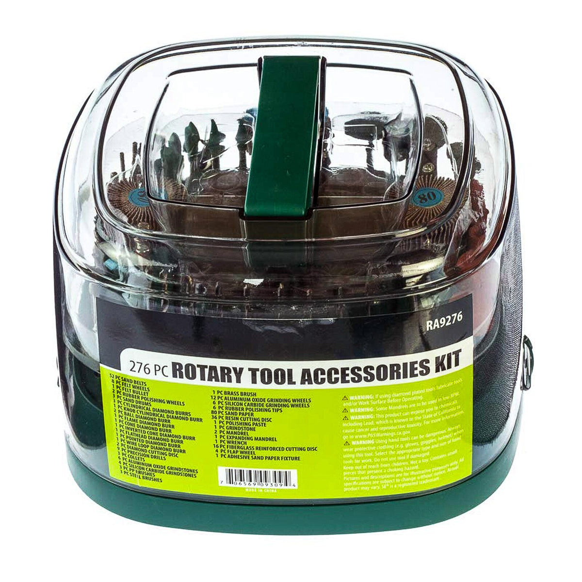 ToolTreaux Rotary Tool Accessories Kit with Revolving Stand Crafting Tools 276pc, view 9
