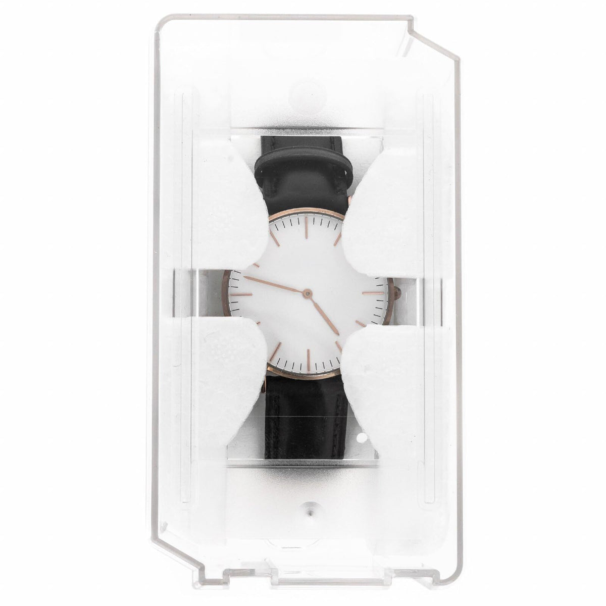 ToolTreaux Clear Plastic Watch Case Coffin Travel Essentials Jewelry Organizers, view 15