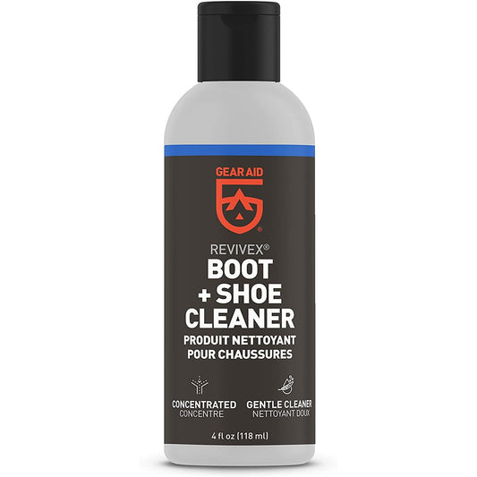 4 oz bottle of ReviveX Leather Boot Care Waterproof Cleaner