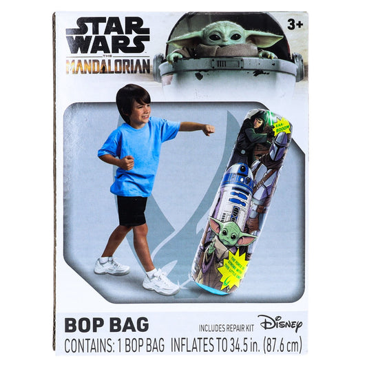 Star Wars The Mandalorian inflatable punching bop bag for kids