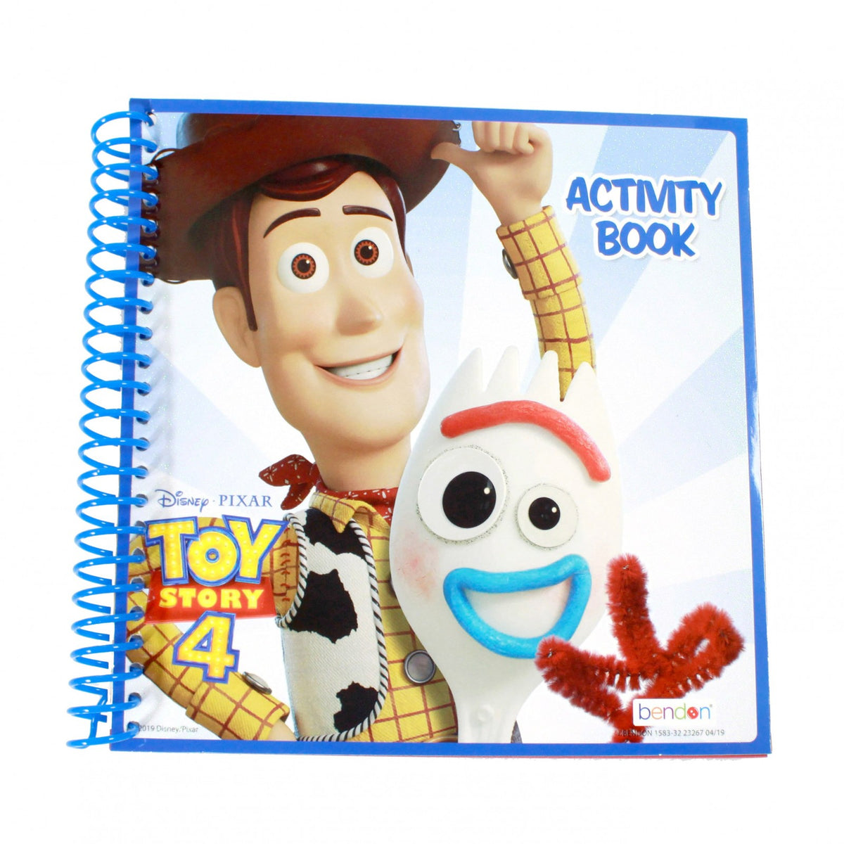Disney Pixar Toy Story 4 Art Lapdesk Paint Color Design Stickers Travel Activity, view 6