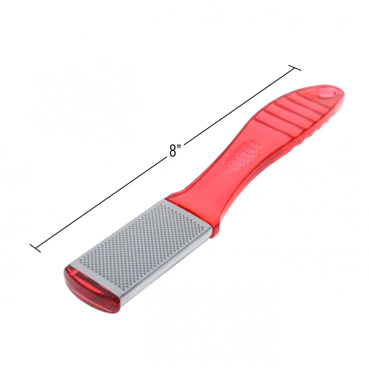 2 Pack Home Essentials Manicure Pedicure Foot File Callus Remover - Red, view 7