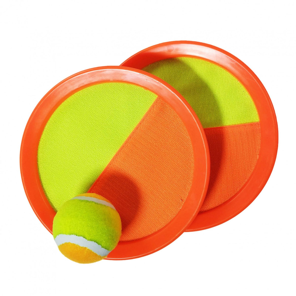 Orange TychoTyke paddle game set for toss and catch outdoor play