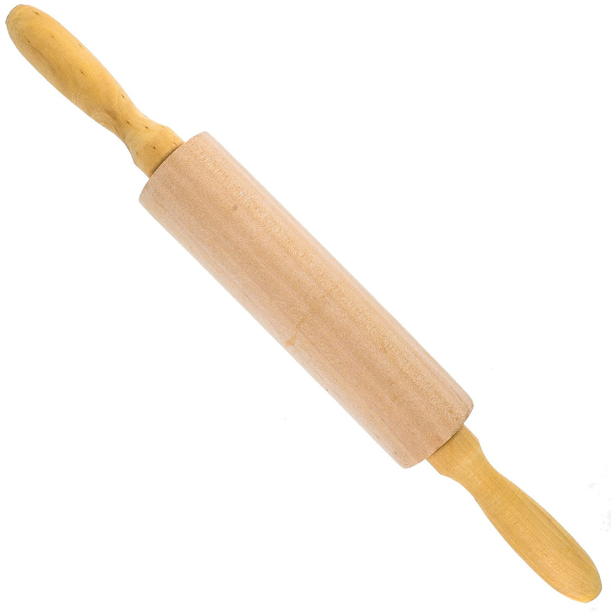 Beille Classic Bakers Solid Lotus Wood Rolling Pin Pie Crust Pizza Dough 13" 15"