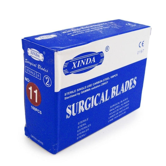2 Pack 10pc Sterile Surgical Replacement Scalpel Blades Universal Fit - Size 11, view 2