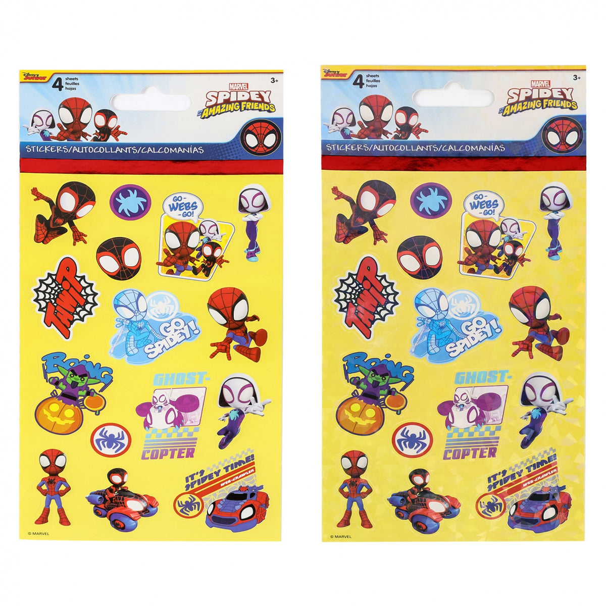 Marvel Spiderman 18pc Cinch Bag Drawstring Backpack Stickers Toys Gift Bundle, view 12