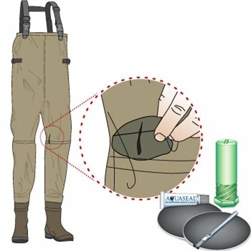 2 Pack Gear Aid Aquaseal Wader Repair Kit w/ Patches Camping & Hiking - 0.25 oz, view 5