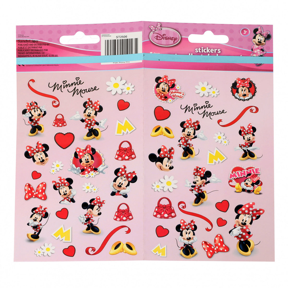 Licensed Kids Cartoon 4pc Cute Sticker Sheets Stationery Set (Many Characters), view 9