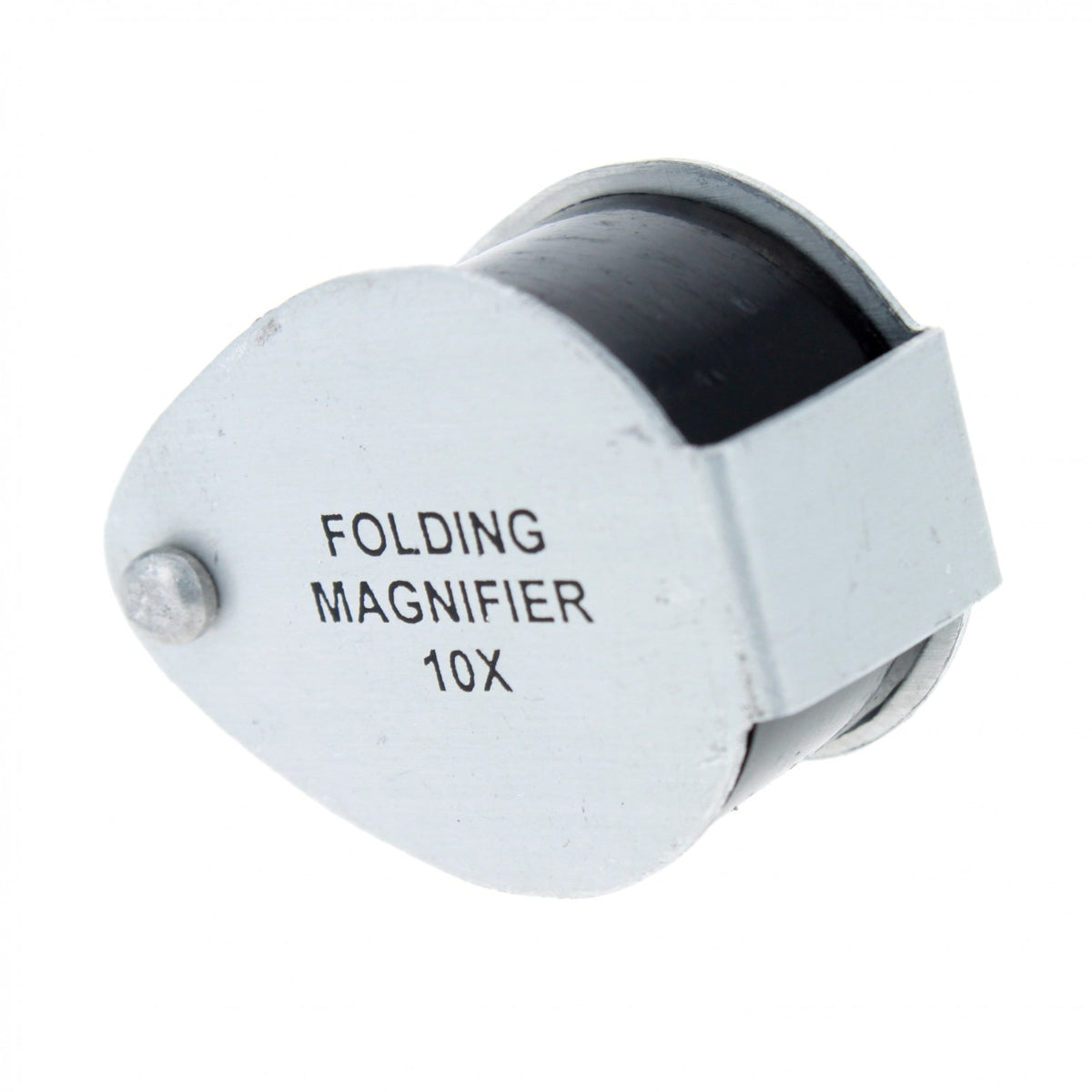 Universal Tool 10X 16mm Doublet Jewelers Loupe Chrome Body Folding Magnifier, view 12