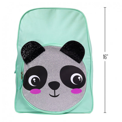 Kidplokio Kids School Backpack Critter Panda Face for Children, view 7
