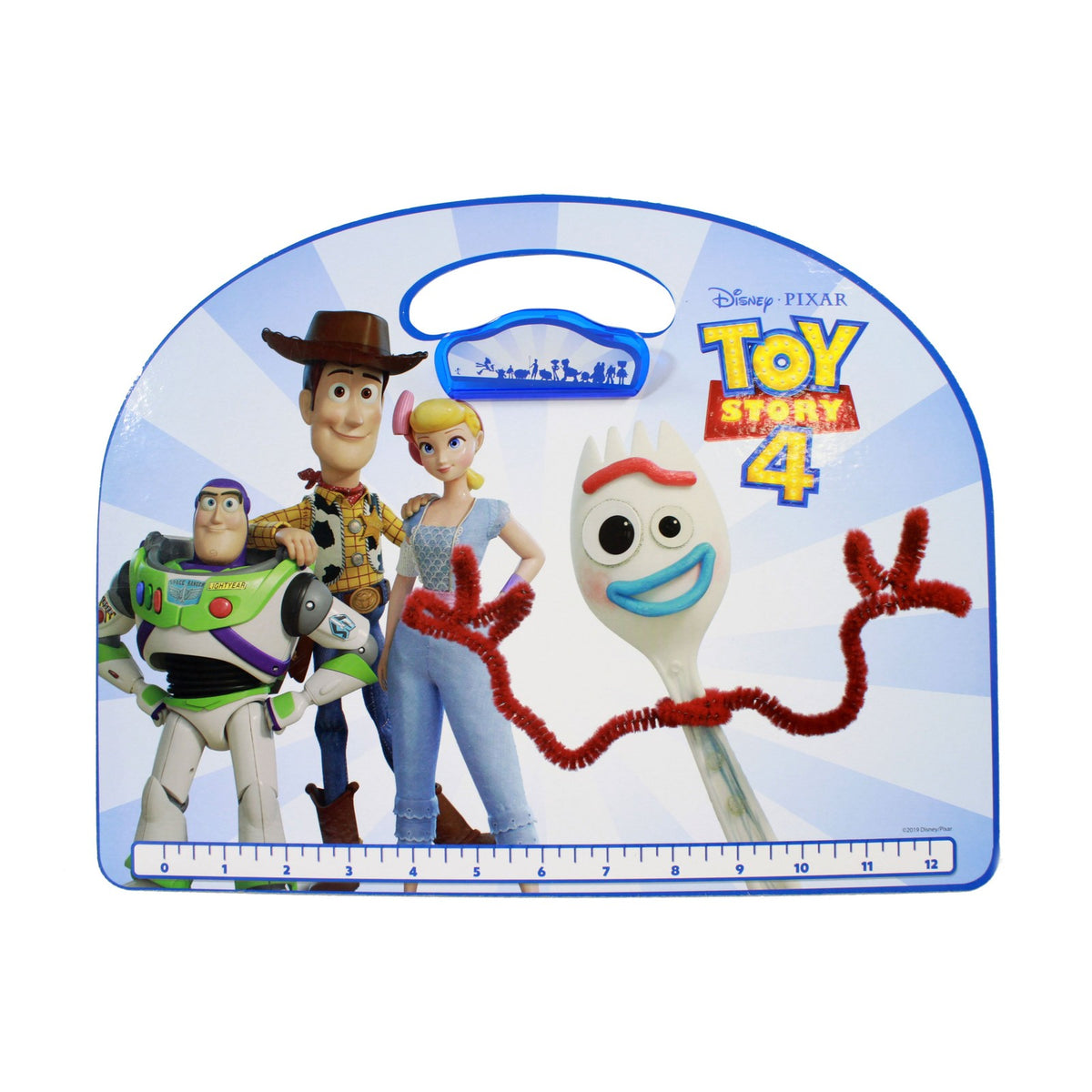 Disney Pixar Toy Story 4 Art Lapdesk Paint Color Design Stickers Travel Activity, view 5