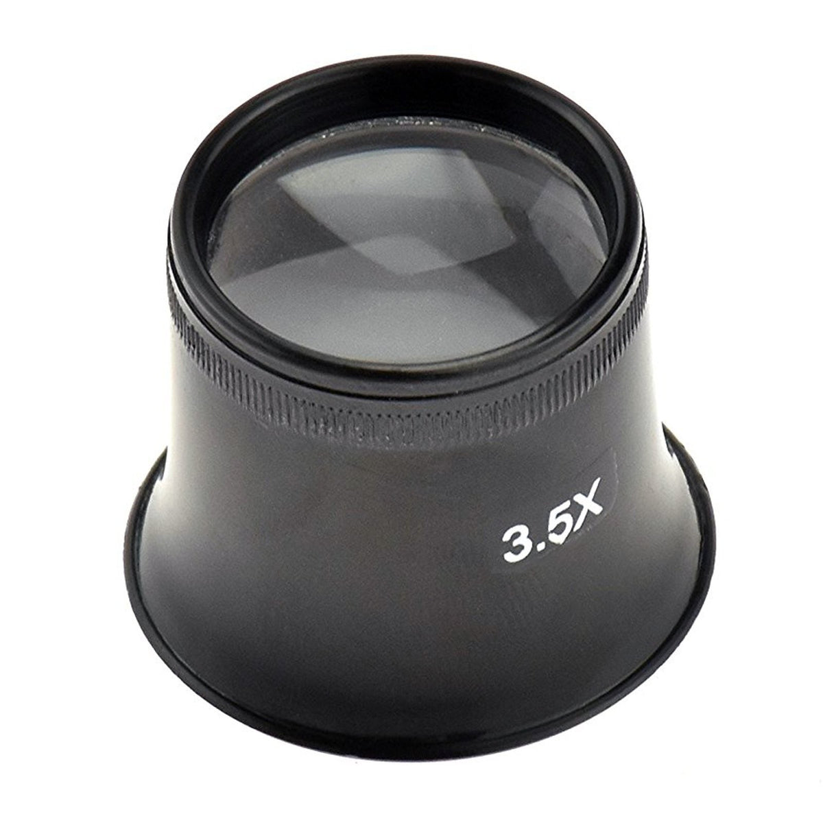 2 Pack Jewelers Eye Loupe 3.5X Magnification for Precision Hobby Arts and Craft, view 2