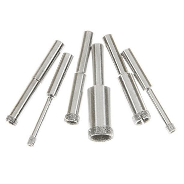 Diamond Coated Tool Hole Saw Universal Drill Bit Rotary 80 Grit 6 pack, view 4