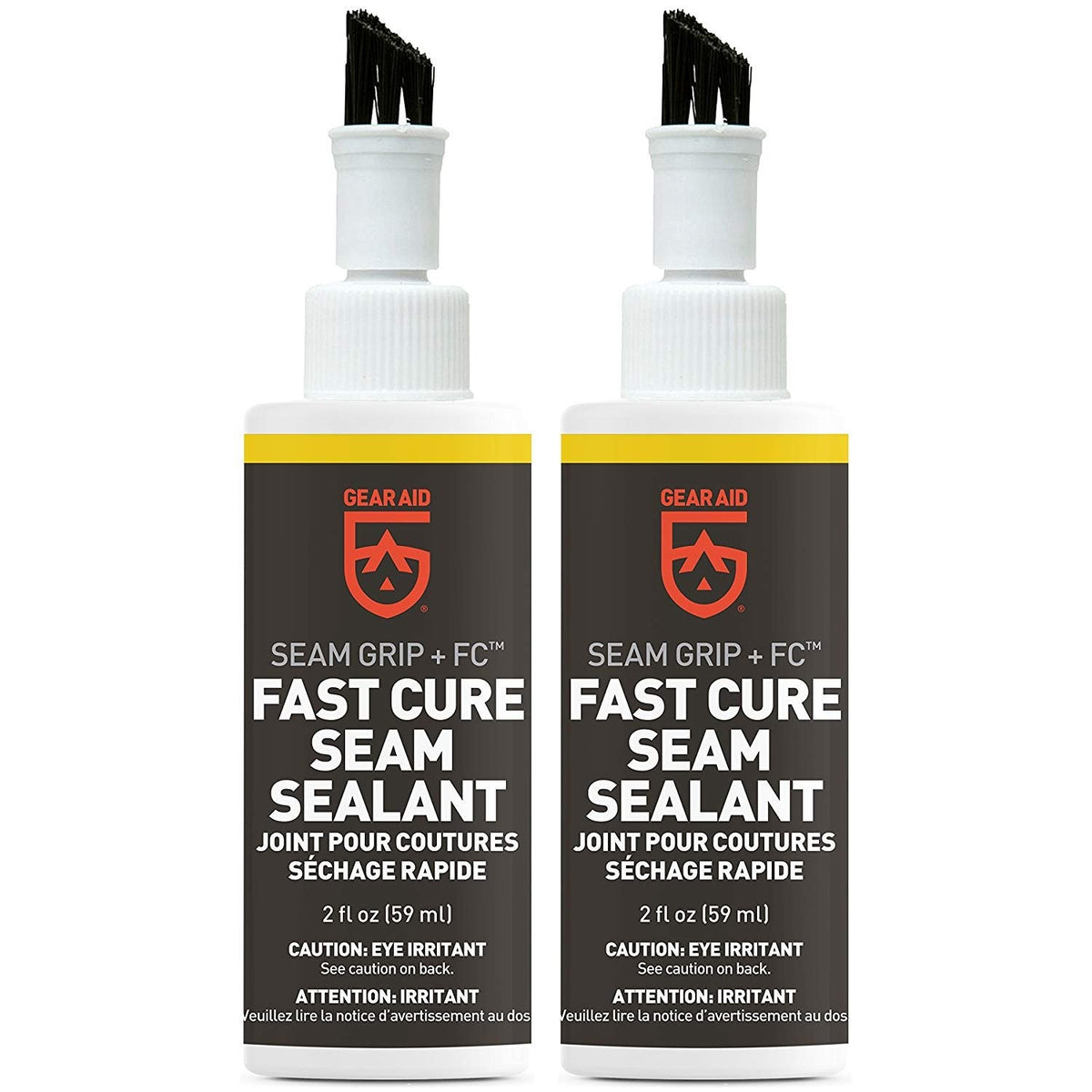 Gear Aid Seam Grip FC Fast Cure Sealant for Tents Dries Clear (2 Pack Sizes), view 2