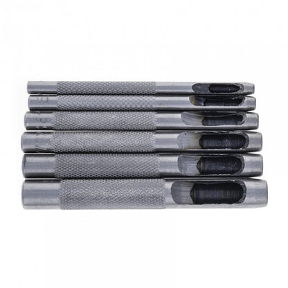 6pc Universal Tool Heavy Duty Leather Hollow Punch Set, view 5