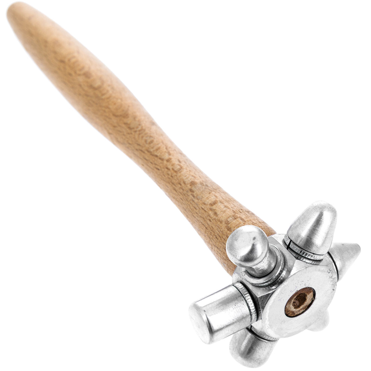 6 in 1 Multi-Head Aluminum Jewelry Hammer for Precious Metal Jewely Design, view 7