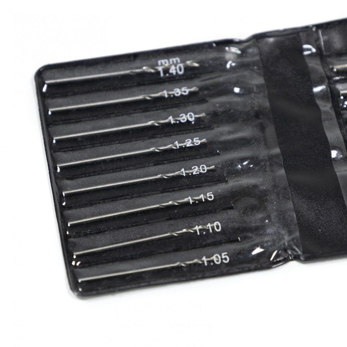 2 Pack Tooltreaux High Speed Stainless Steel Drill Bits Set 1.05 to 2mm 15pc, view 9