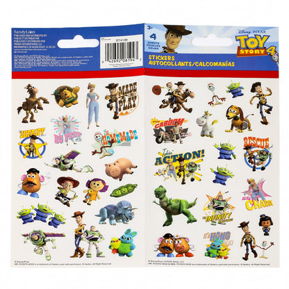 Toy Story 4 Kids Cinch Bag Travel Backpack with 4pc Sticker Sheet Bundle Set, view 4