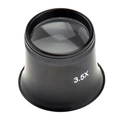 Jewelers Eye Loupe 3.5X Magnification for Precision Hobby Arts and Craft, view 2