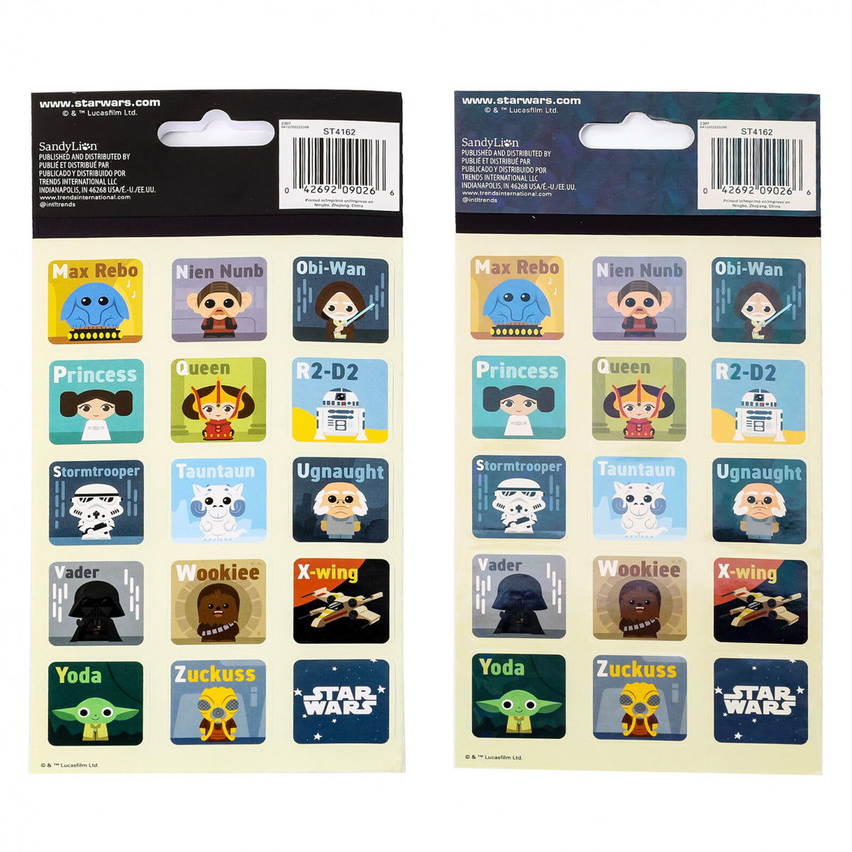 Licensed Kids Cartoon 4pc Cute Sticker Sheets Stationery Set (Many Characters), view 23