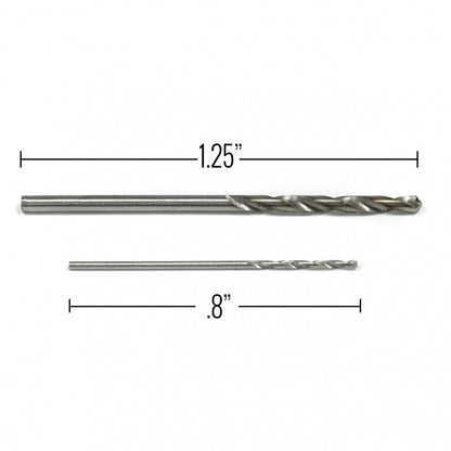 15pc Mini Drill Bit .3mm to 1mm Set, view 7