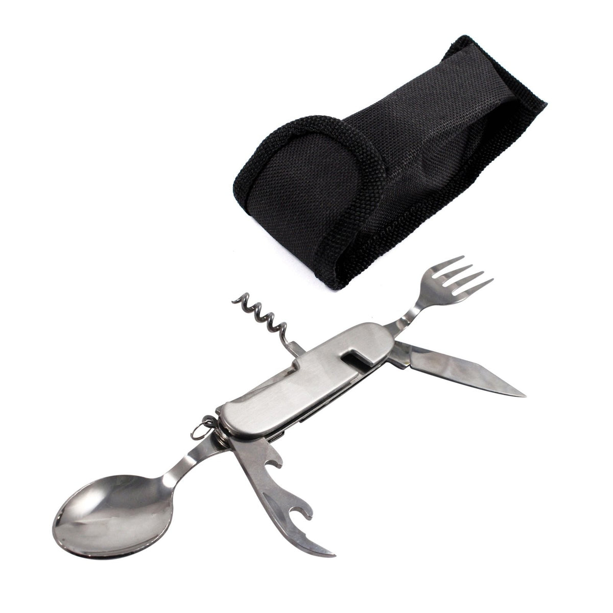 2 Pack 7 Function Deluxe Heavy Duty Camping Utensil Multi Tool, view 11