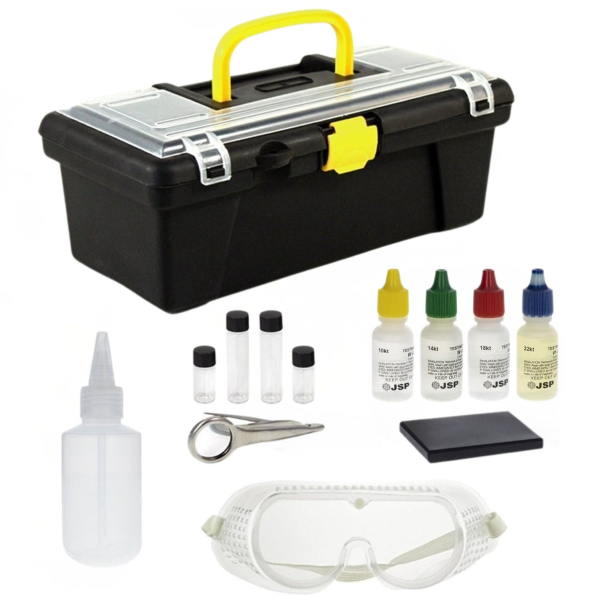 ToolTreaux Complete Gold Testing Kit Gold Prospecting Tools and Accessories
